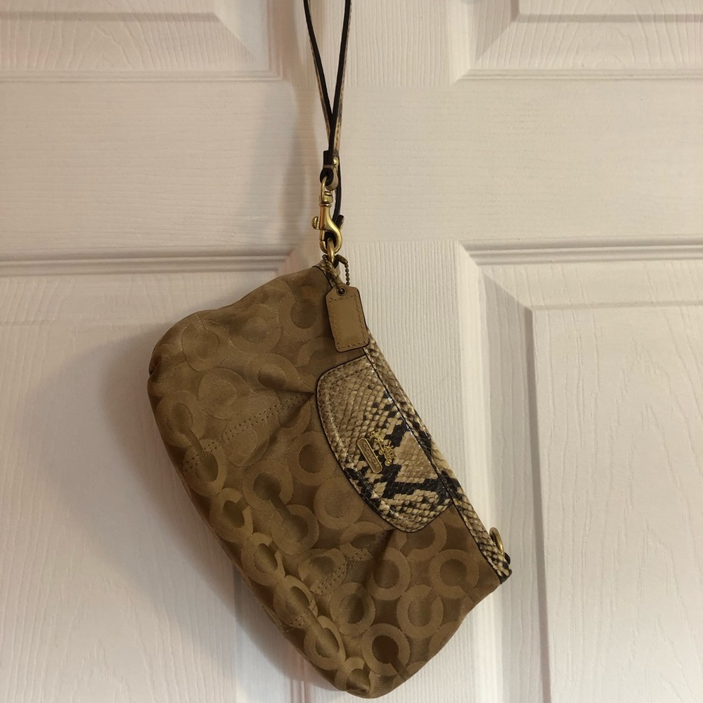 Coach Wristlet
